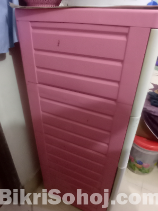 RFL plastic wardrobe 4 drawer